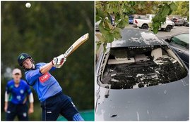 kevin o'brien hits car