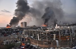 Lebanon, Beirut, Explosion