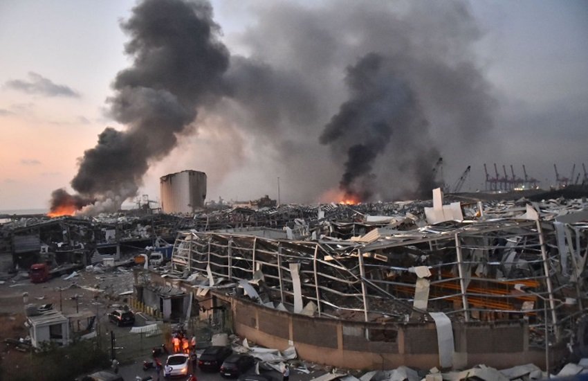 Lebanon, Beirut, Explosion