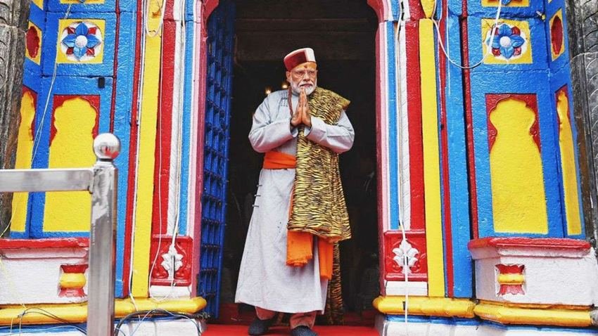 केदारनाथ मंदिर।