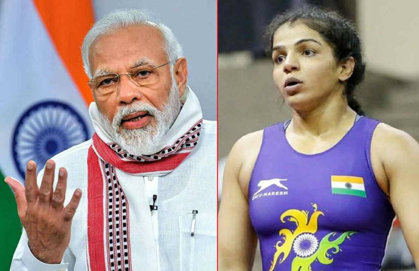 साक्षी मलिक कॉमनवेल्थ गेम्स 2018 (गोल्ड कोस्ट) में ब्रॉन्ड मेडल जीतने में सफल रही थीं। (सोर्स - सोशल मीडिया)