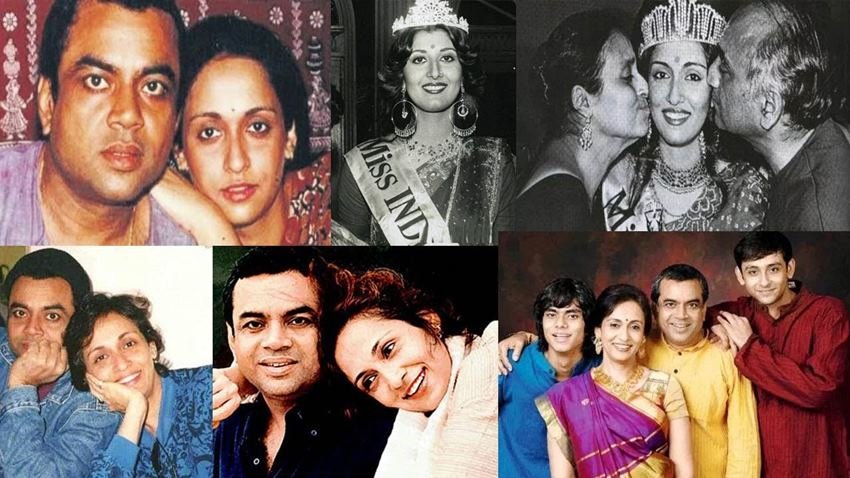 एक्ट्रेस स्वरूप संपत ने परेश रावल से शादी रचाई है। दोनों की शादी उस जमाने में हुई थी जब परेश रावल ज्यादातर खलनायक की भूमिका में नजर आया करते थे।