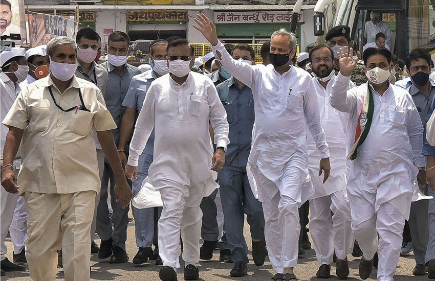 Rajasthan government crisis ashok gehlot sachin pilot