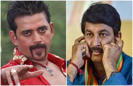 ravi kishan and manoj tiwari film, ravi kishan angry on manoj tiwari, manoj tiwari with ravi kishan
