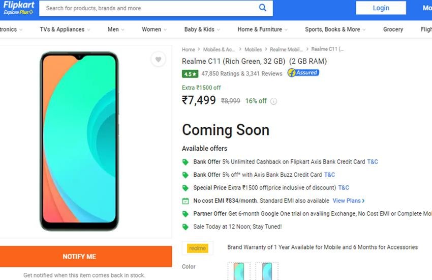 Realme C11