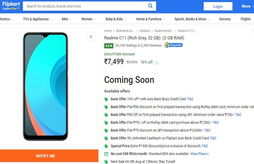 Realme C11