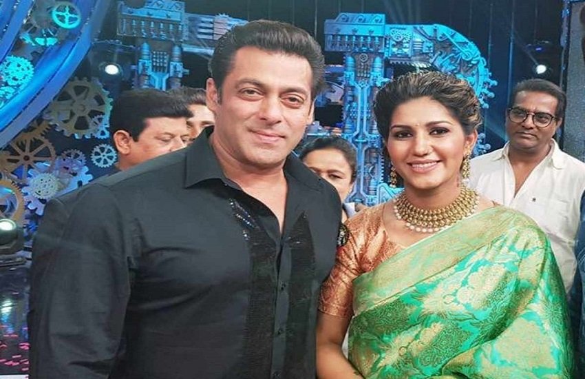Sapna Choudhary, Salman Khan, bigg boss