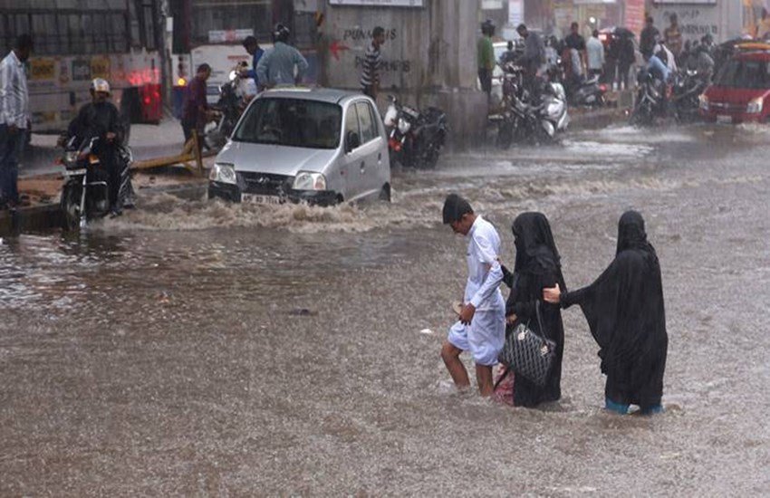 telangana hyderabad heavy rain