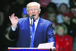 अमेरिका के राष्ट्रपति डोनाल्ड ट्रंप के रक्त में ऑक्सीजन का स्तर कम