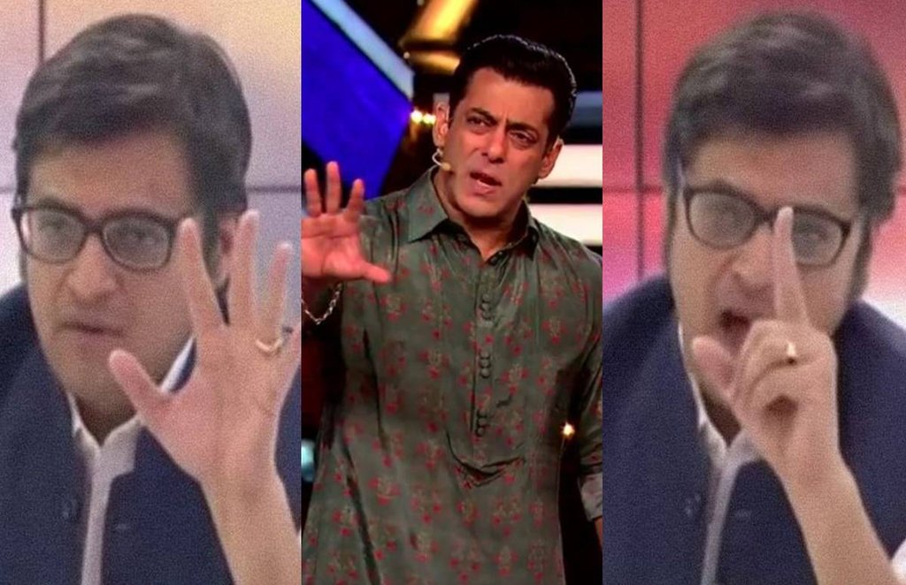 Arnab Goswami on Salman Khan, Arnab salman khan video