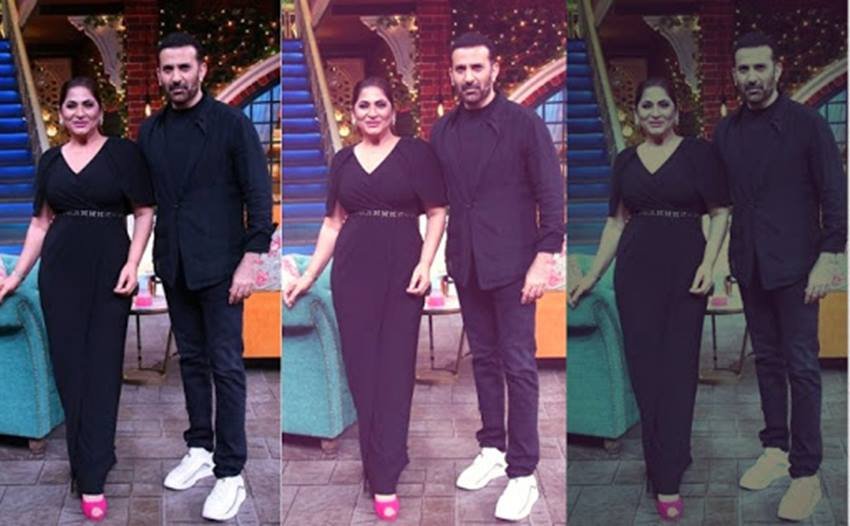 द कपिल शर्मा शो में ही वह कई दफे ब्लैक आउटफिट में नजर आ चुकी हैं।