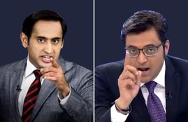 Arnab Goswami, Rahul Kanwal, Aajtak, Republic