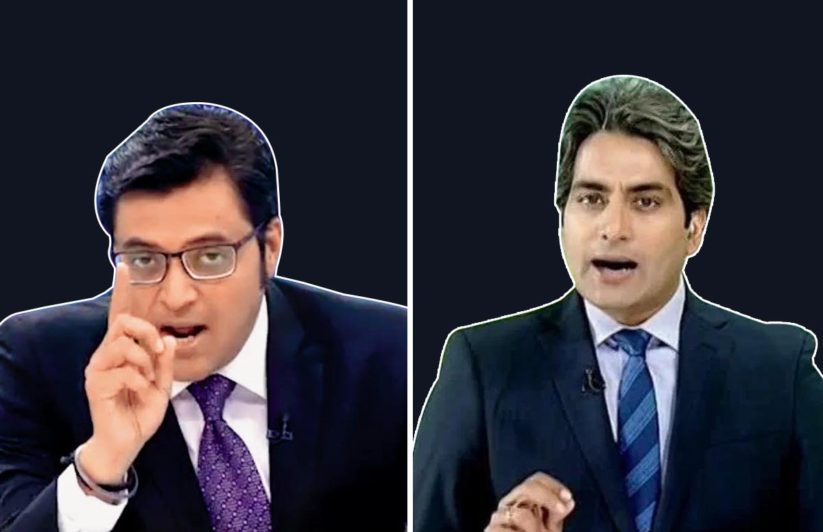 Arnab Goswami Sudhir Chaudhary, Kangana Ranaut