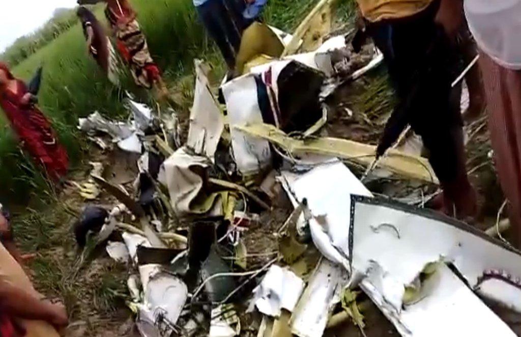Azamgarh news uttar pradesh plane crash