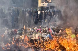 DELHI RIOTS YOGENDRA YADAV SITARAM YECHURY DELHI POLICE