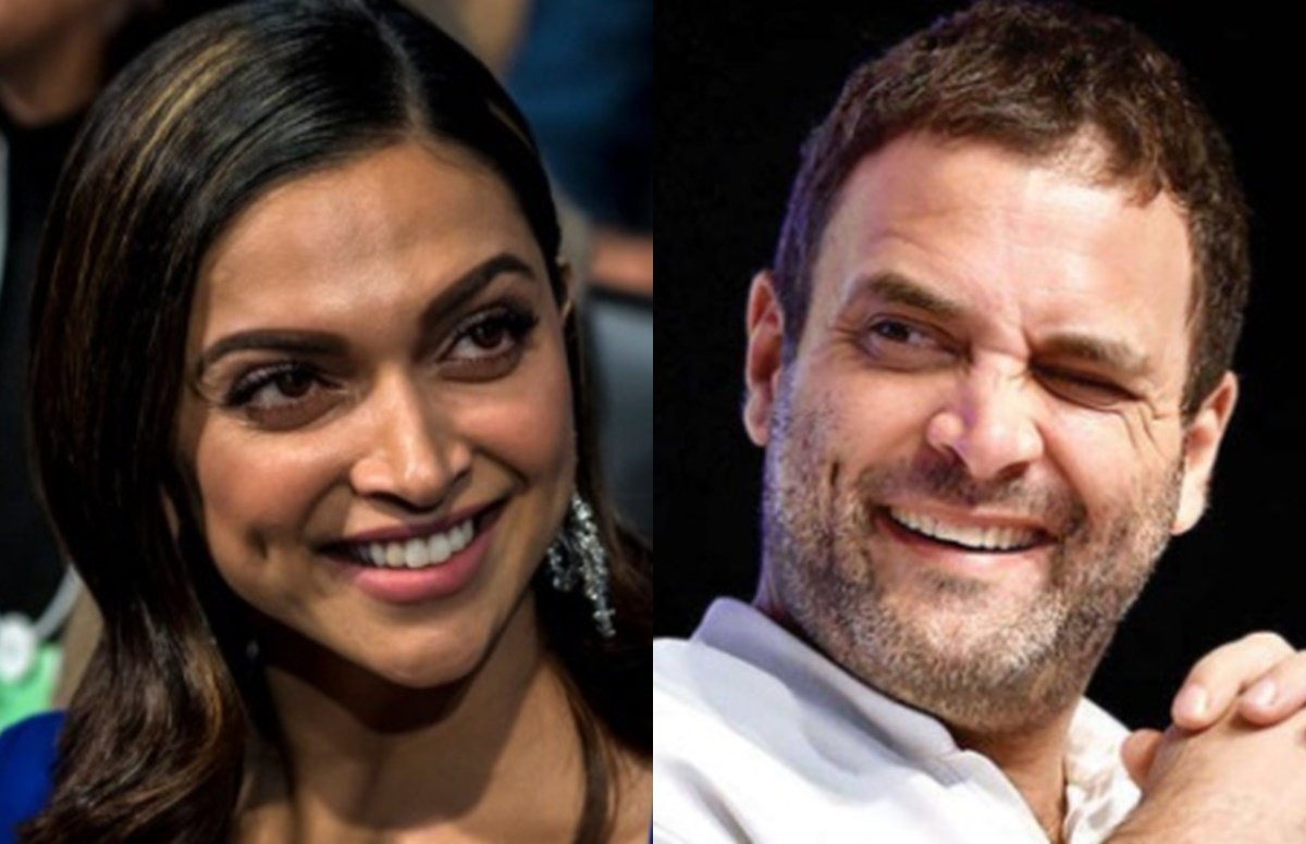 Rahul Gandhi, Deepika Padukone, Congress, Rahul Gandhi