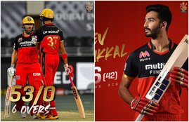 Devdutt Padikkal Aaron Finch