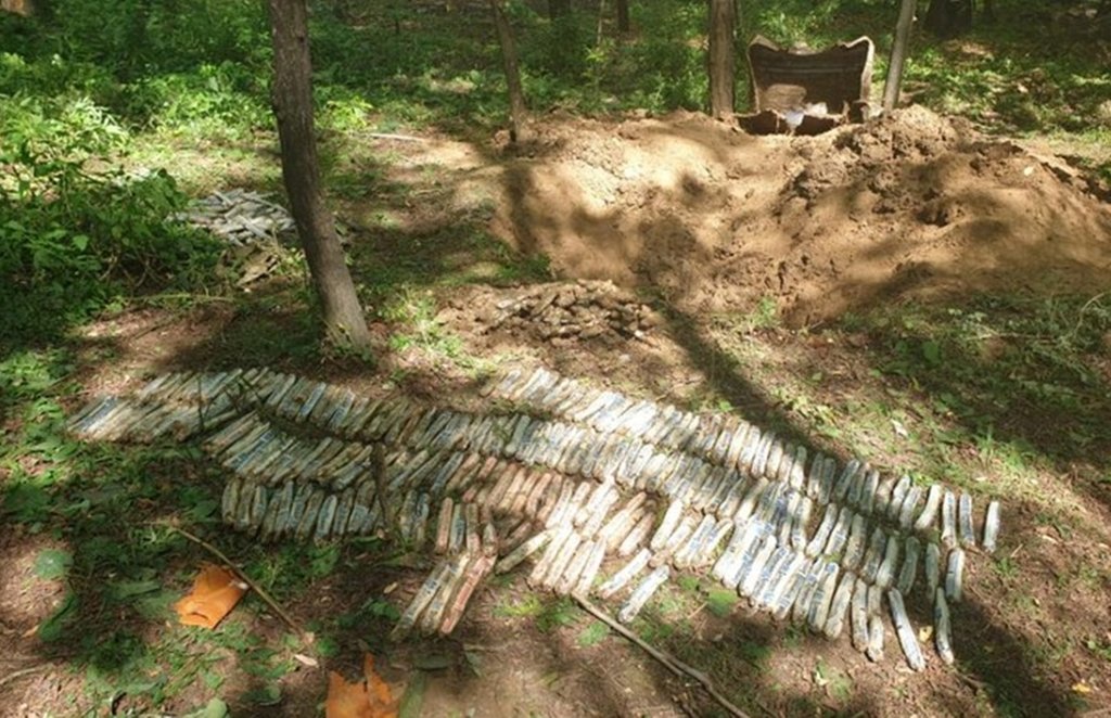 Explosives recovered 42 RR