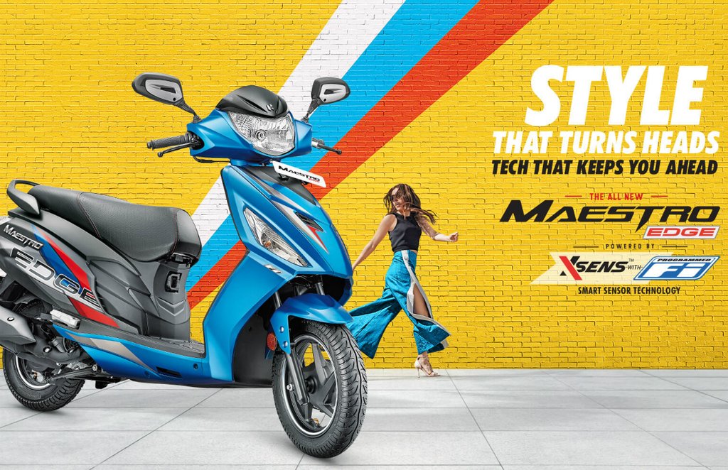 Hero Maestro Edge 110 BS6 Launch, Hero Maestro Edge 110 BS6 price, Hero Maestro Edge 110 Features, New Hero Maestro Scooter Price