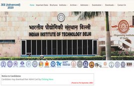 jee advanced, jee advanced 2020, jee advanced admit card, jee advanced admit card 2020