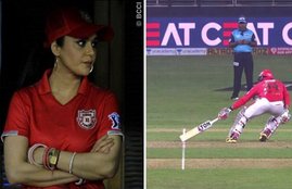 Kings XI Punjab Preity Zinta Short Run Call