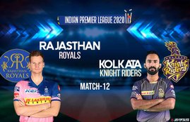 RR vs KKR Live Blog IPL 2020