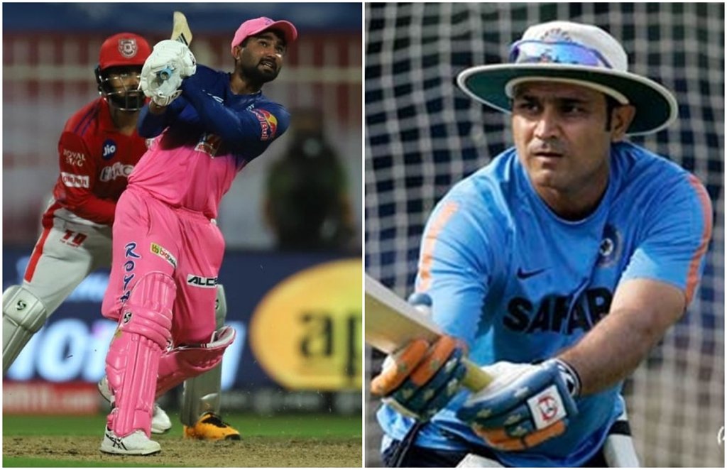 Rahul Tewatia Virender Sehwag