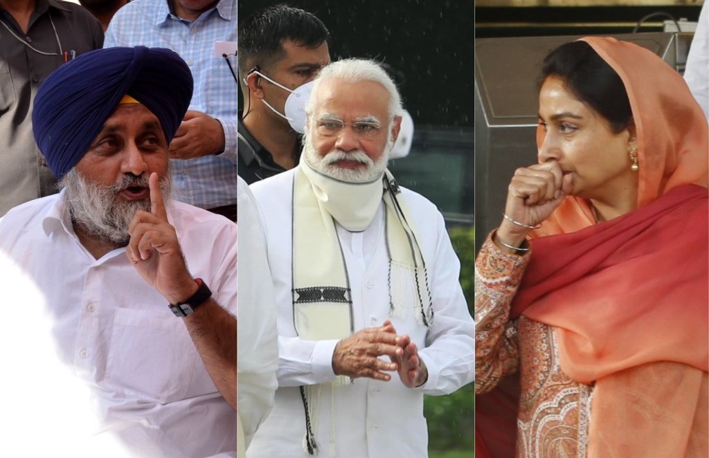 Agriculture Bills, Farm Bills, Narendra Modi, BJP, SAD, Sukhbir Singh Badal