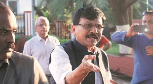 parliament, monsoon session, corona virus, Shiv sena, MP sanjay raut, bhabhiji papad, jansatta