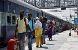 Railways Sharmik Special, Corona Virus