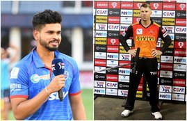 ipl 2020 ipl playing 11 dc vs srh srh vs dc playing 11 Shreyas Iyer David Warner