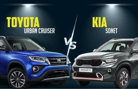 Toyota Urban Cruiser Vs Kia Sonet Comparison, Toyota Urban Cruiser Vs Kia Sonet Features, Toyota Urban Cruiser Price