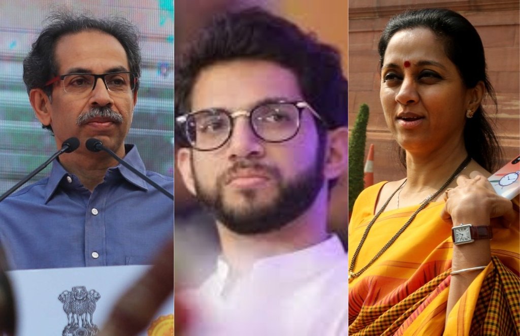 Uddhav Thackeray, Aditya Thackeray, Supriya Sule, EC, CBDT