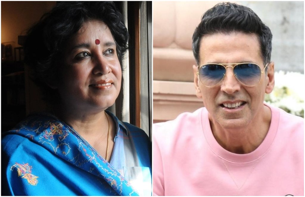 Akshay Kumar, Taslima nasreen