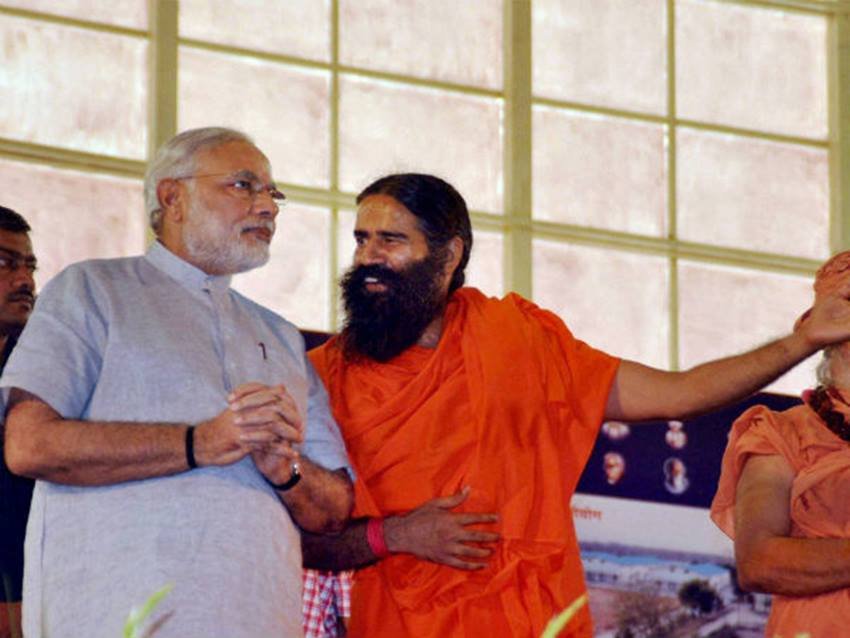 ramdev and modi, patanjali networth