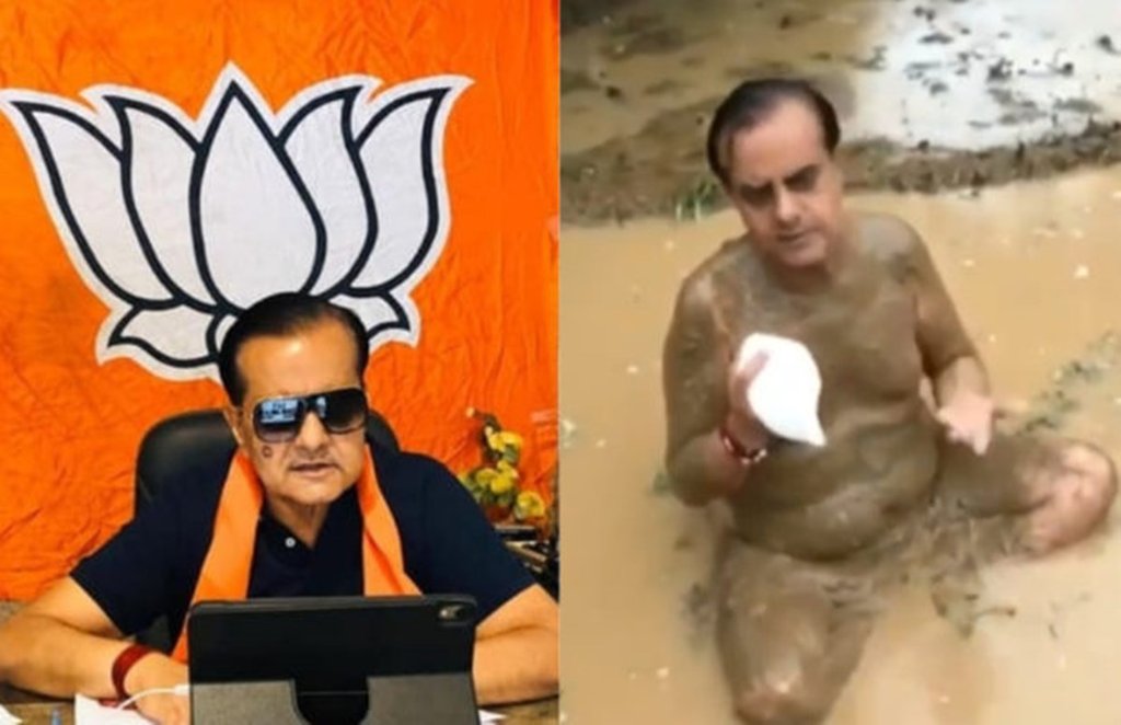 bjp mp sukhbir singh jaunapuria coronavirus viral video