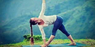 yoga for hair fall control and growth, hair gain tips, hair yoga