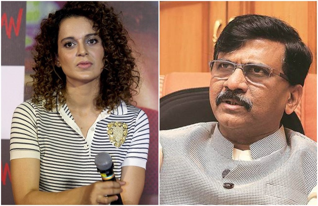 कंगना के ट्वीट पर शिवसेना के सांसद संजय राउत ने कहा कि 'हम बहुत छोटे लोग हैं।