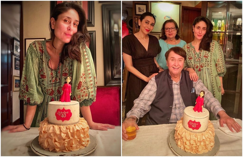 करीना ने जन्मदिन शानदार अंदाज में परिवार के साथ मनाया। 