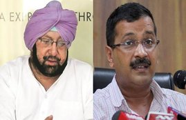 Captain Amrinder Singh, CM Kejriwal