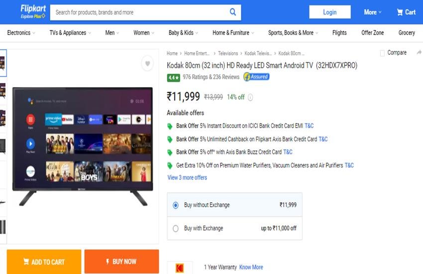 32 inch Android Tv