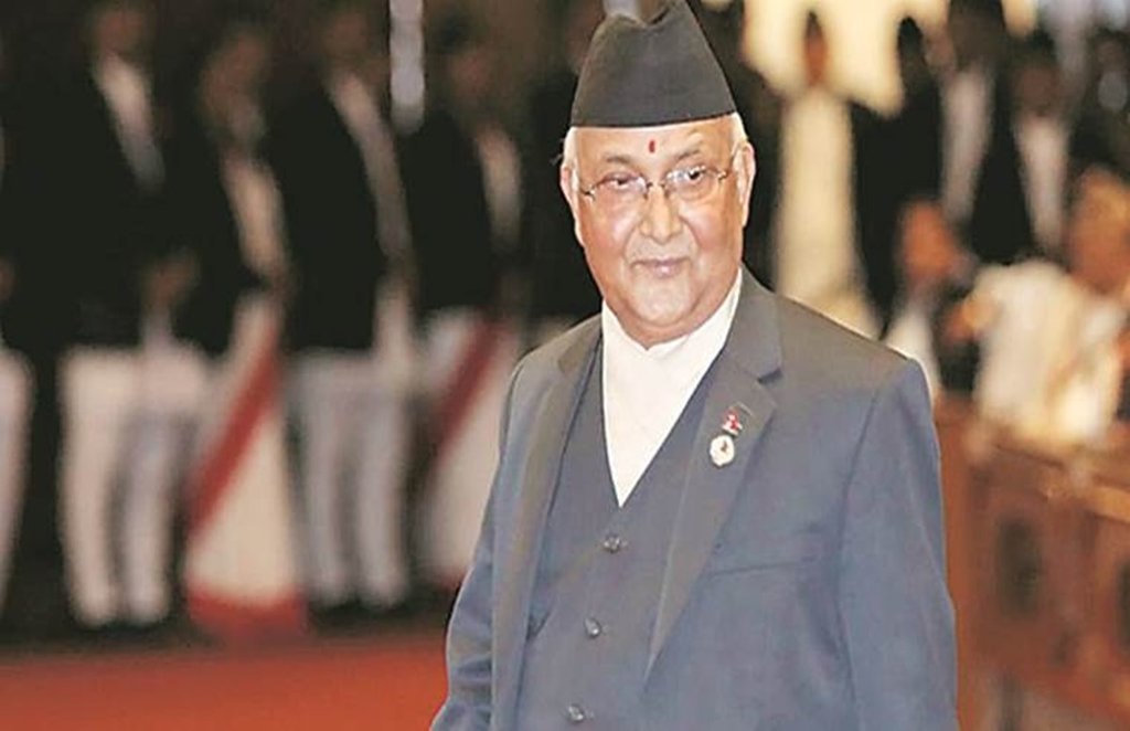 kp sharma oli nepal china
