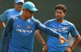kuldeep yadav ms dhoni