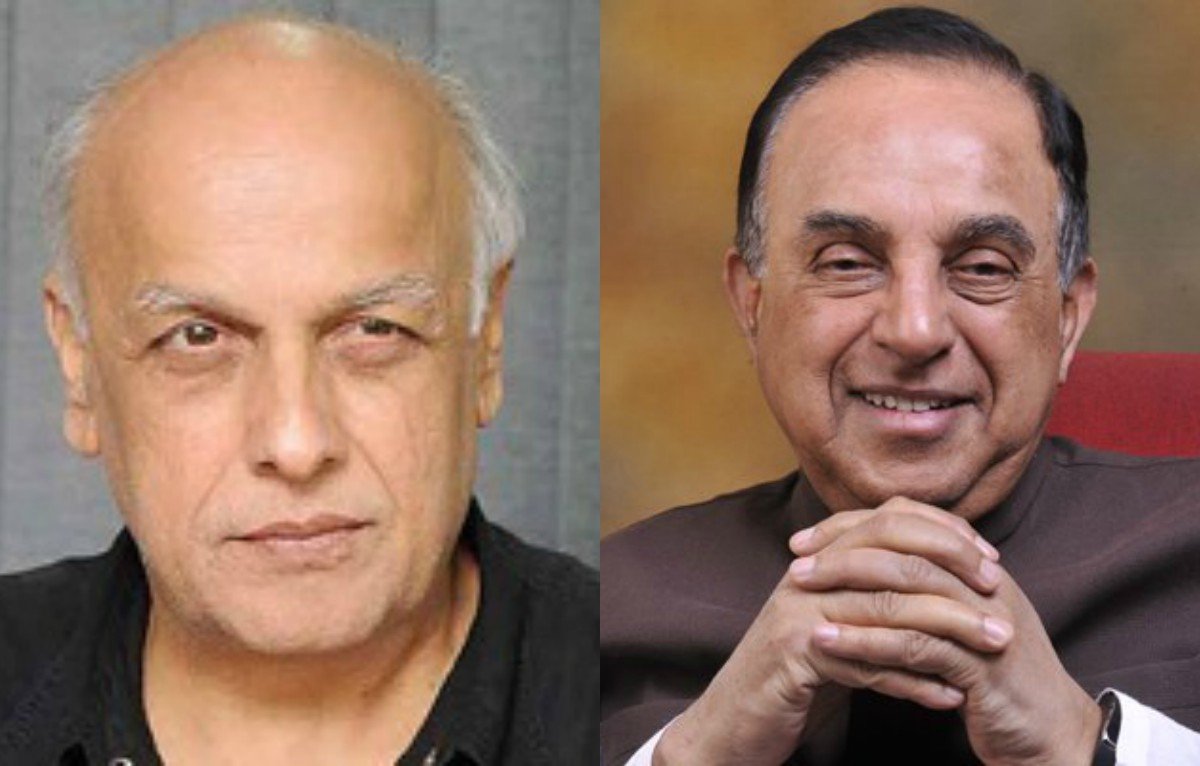 Subramanian Swamy, Mahesh Bhatt, Subramanian Swamy slams Mahesh Bhatt