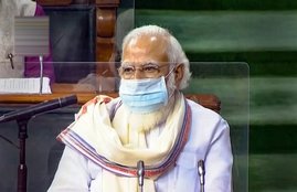 PM Modi in Lok Sabha