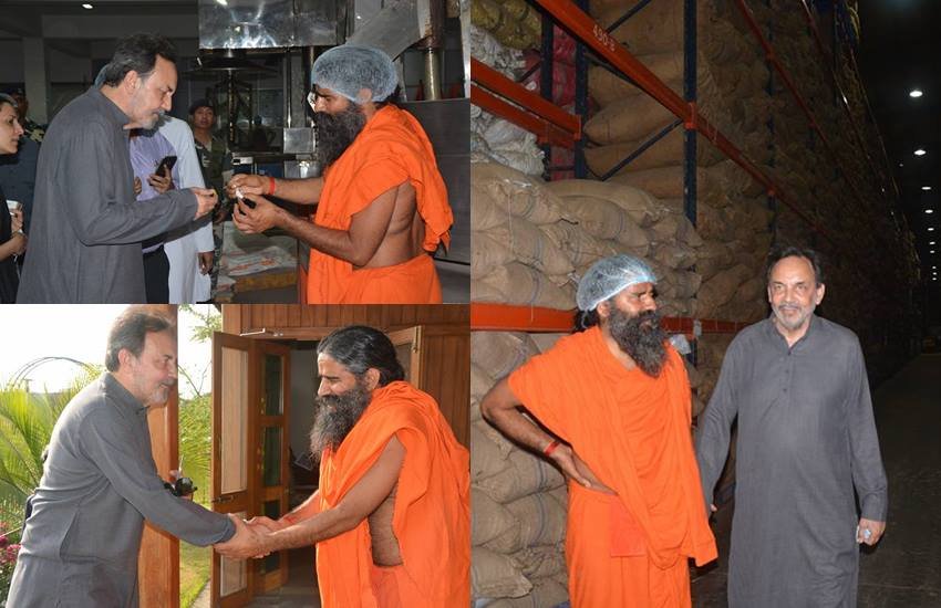 baba Ramdev and arnab goswami, Arnab goswami, republic bharat