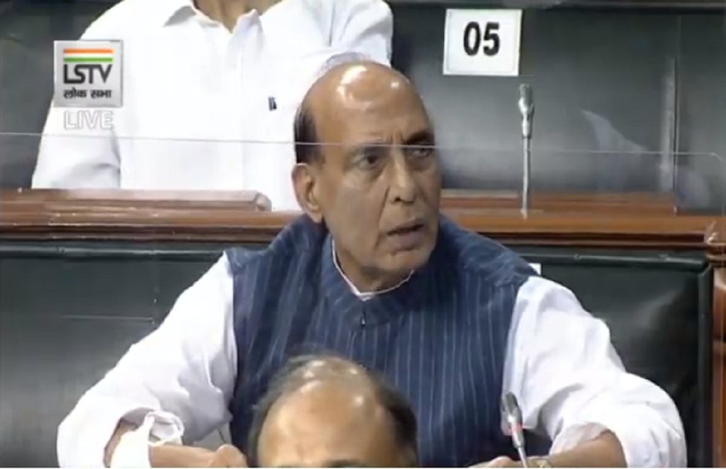 rajnath Singh, India China