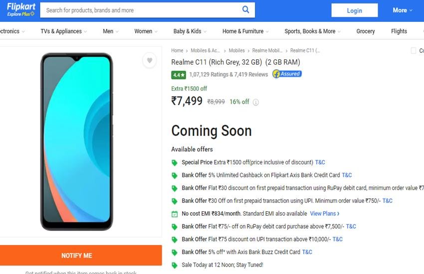Realme C11