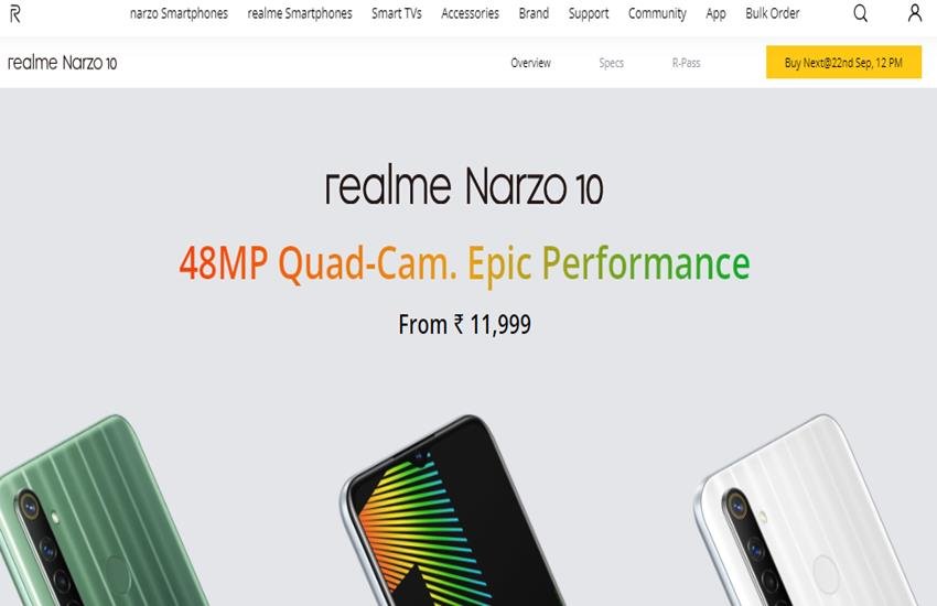 Realme Narzo 10