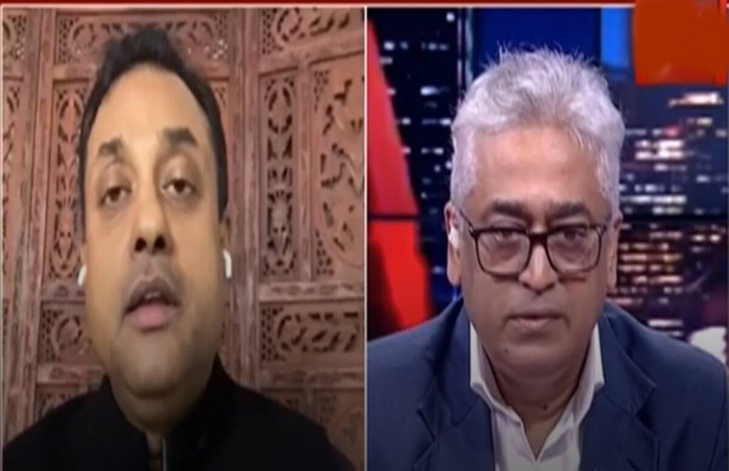 TV Debate, Sambit Patra, Rajdeep Sardesai